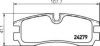 HELLA 8DB 355 006-611 Brake Pad Set, disc brake